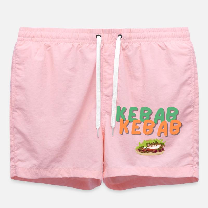 Kebab Kebab - Short de bain - rose