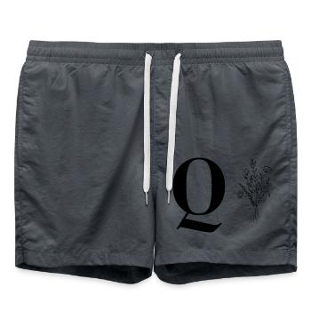 Lette q fleurs minimalistes - Short de bain -  - Devant