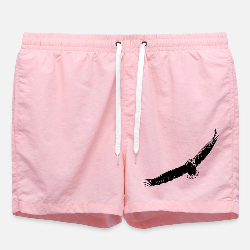 Aigle volant - Short de bain - rose