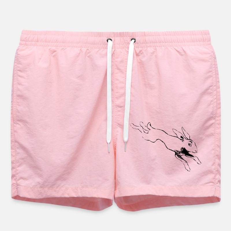 Angsthase comme Henri Meunier Hasenleben - Short de bain - rose