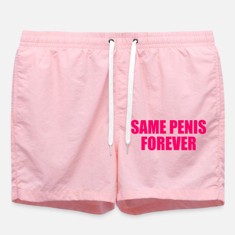 Same penis forever - Short de bain - rose