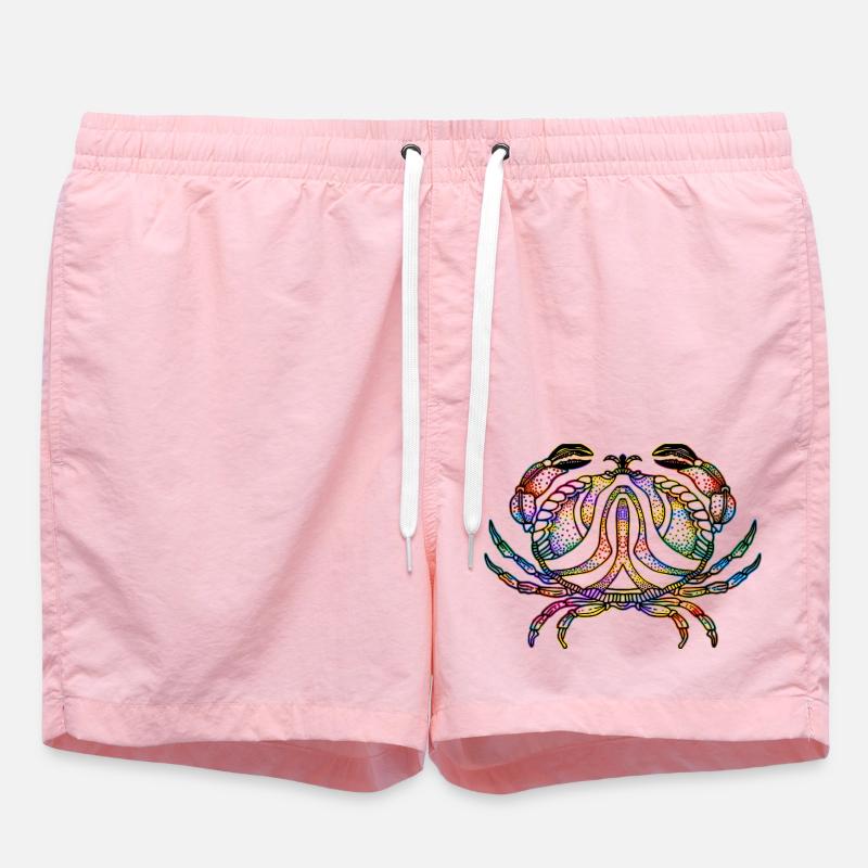 Crabe - Short de bain - rose