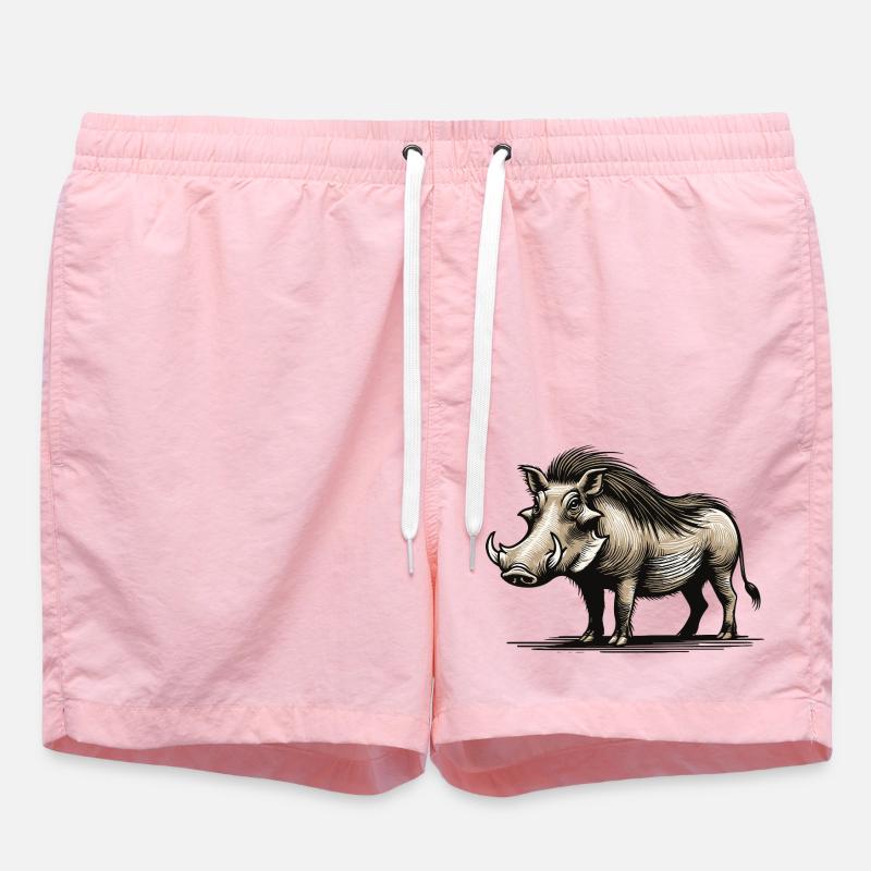 Phacochère - Short de bain - rose