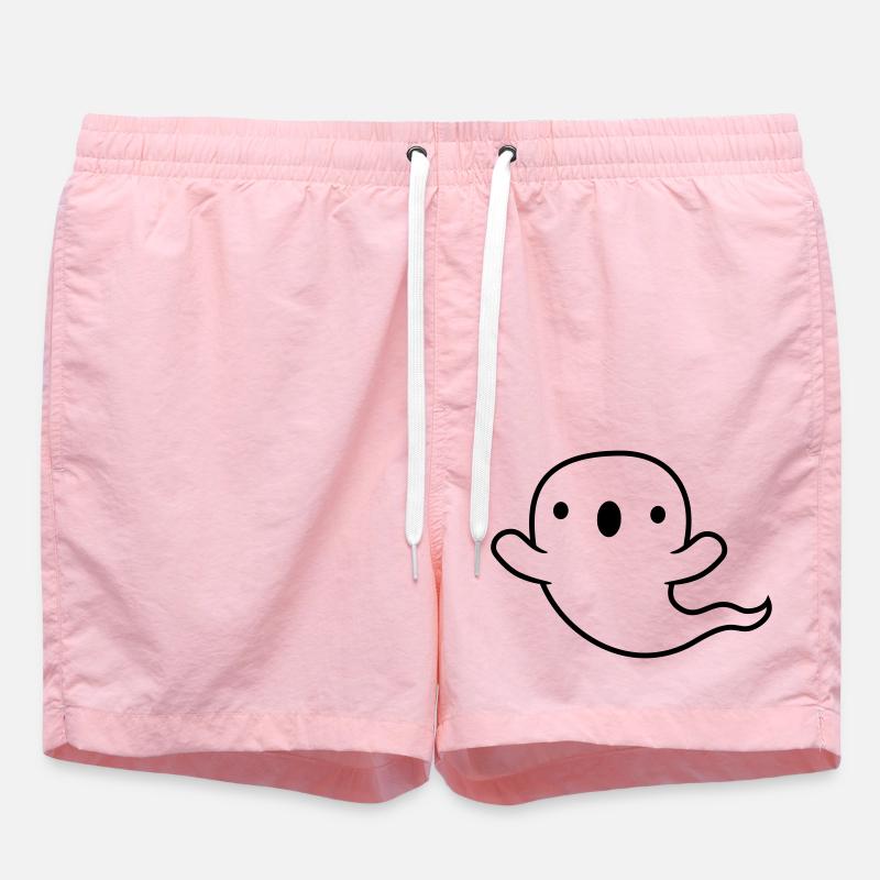 Spukender kleiner Geist - Badeshorts - Pink