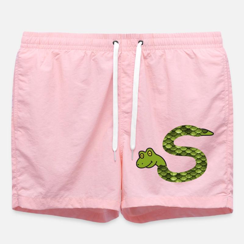 serpent s - Short de bain - rose