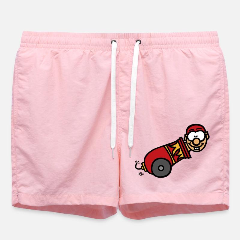 Le - Short de bain - rose