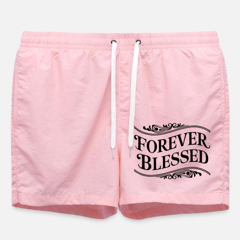 Béni pour toujours - Short de bain - rose