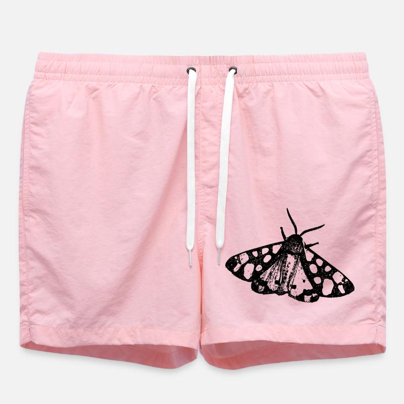 Papillon papillon Insecte - Short de bain - rose