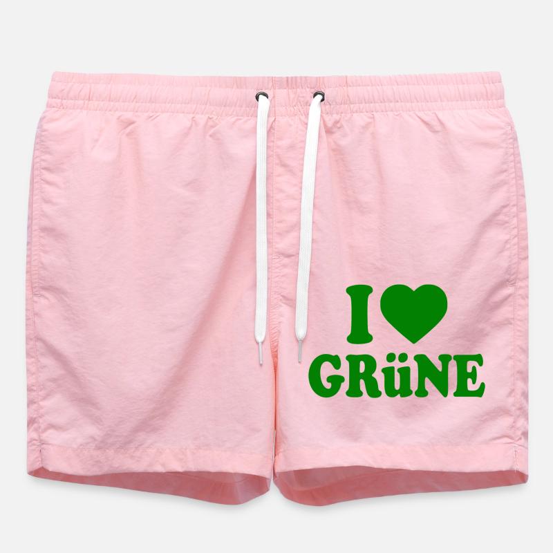 j'adore les verts - Short de bain - rose