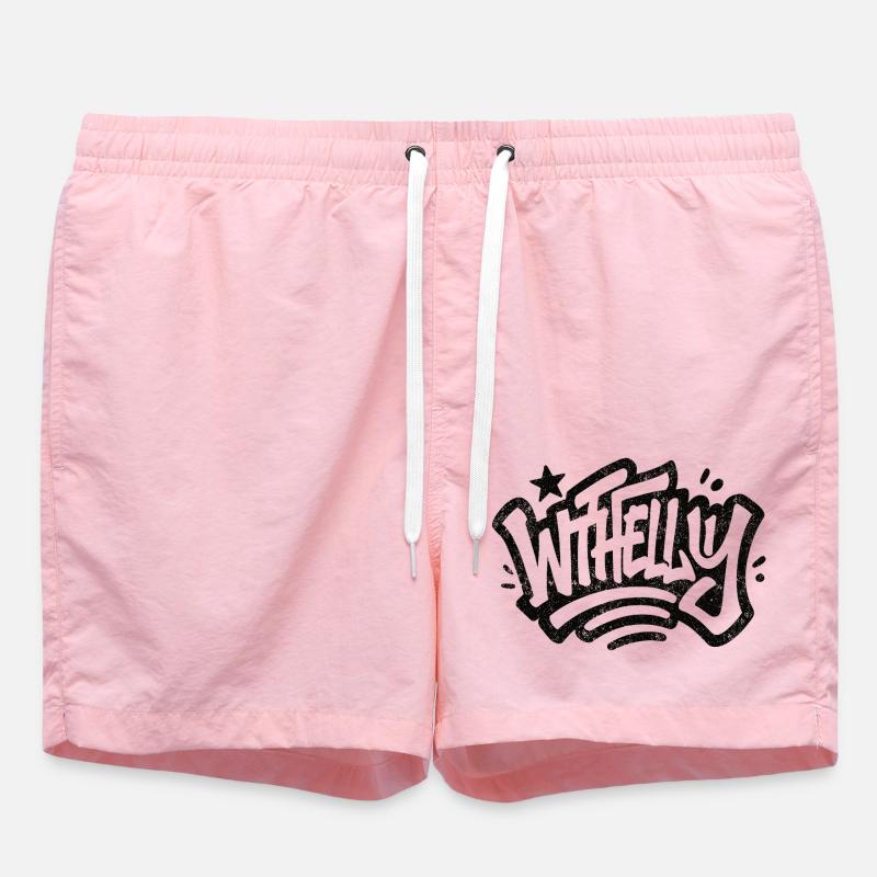 Qu’est-ce que le Helly - Noir - Short de bain - rose