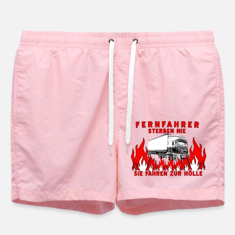Conducteurs de route - Short de bain - rose