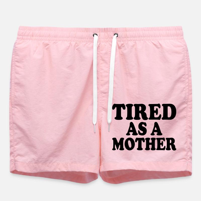 Tired as a mother - Short de bain - rose