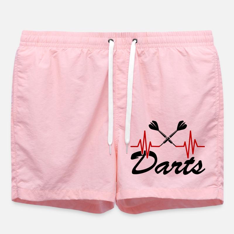 Darts 01 - Swim Trunks - pink
