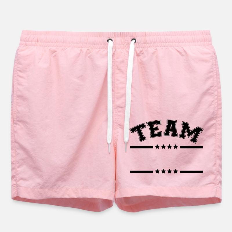 Équipe Stroke Stern - Short de bain - rose