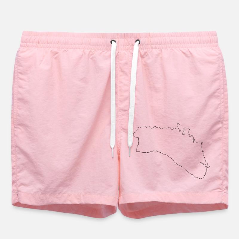 Minorque - Short de bain - rose