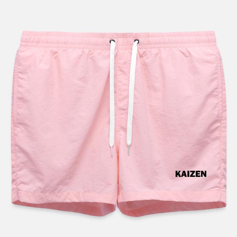 KAIZEN BLACK - Short de bain - rose