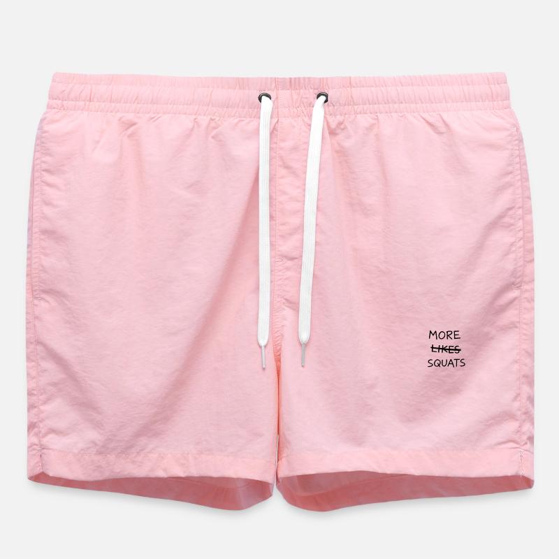 PLUS DE LIKES SQUATS - Short de bain - rose