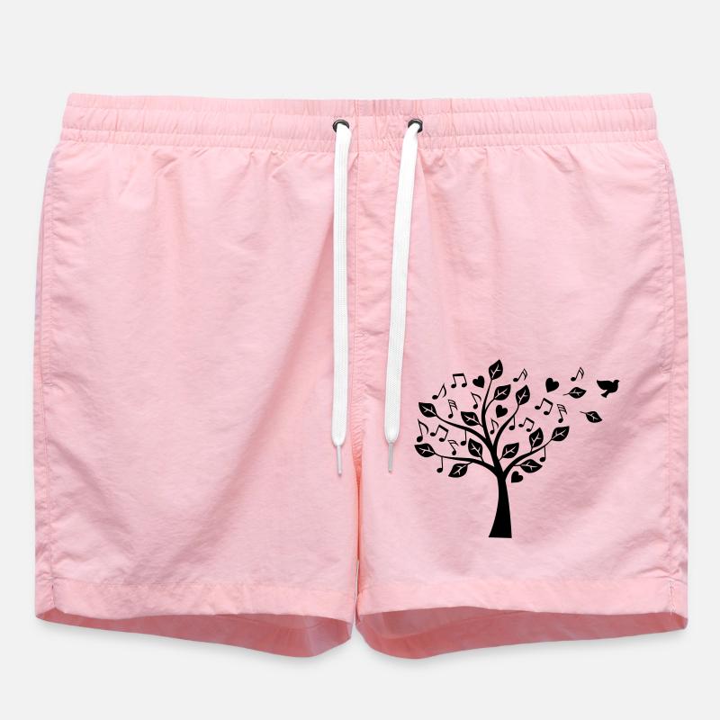 TREE - Short de bain - rose