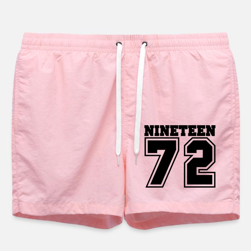 1972 - Badeshorts - Pink