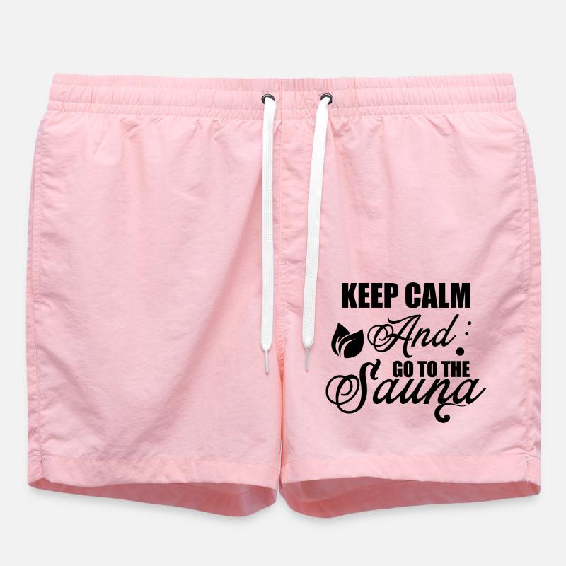 Sauna Spa bien-être - Short de bain - rose