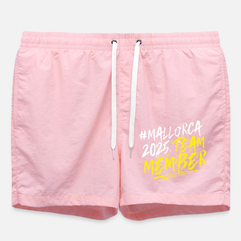 Majorque 2025 Équipe - Short de bain - rose