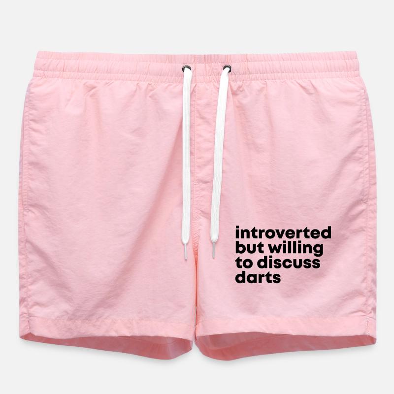 fléchettes - Short de bain - rose