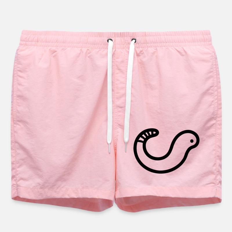 ver de terre - Short de bain - rose