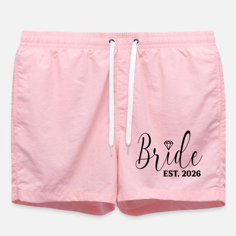 Bride Wedding 2026 - Swim Trunks - pink