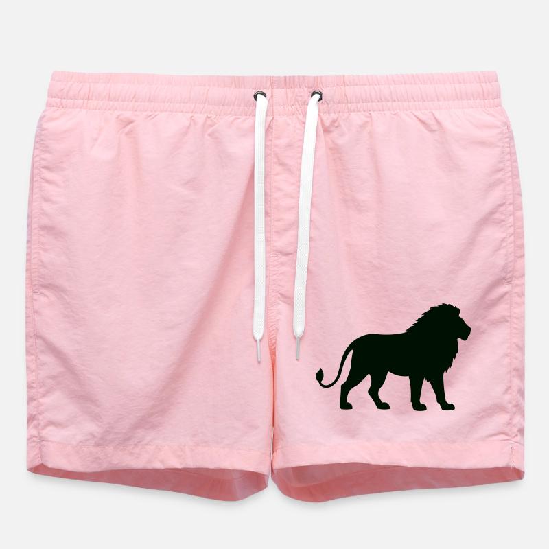Leo lion - Swim Trunks - pink