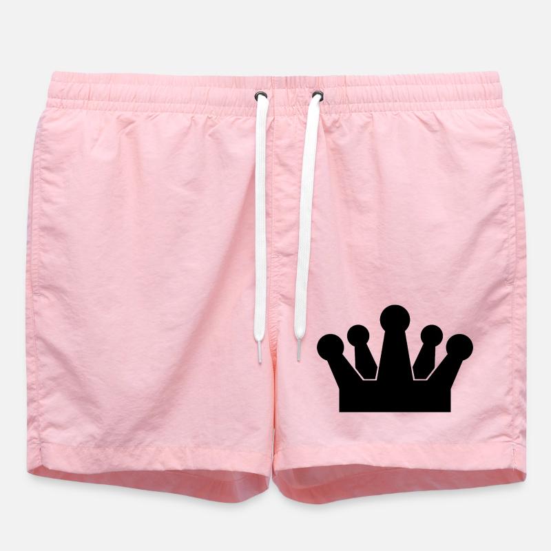Crown - Swim Trunks - pink