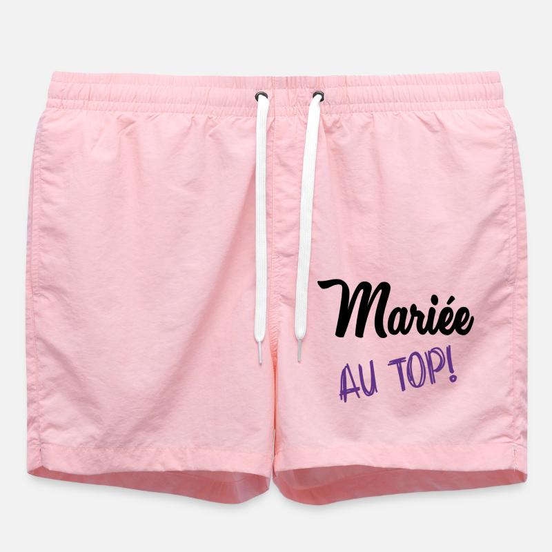 FUTURE MARIEE. EVJF. MARIEE - Short de bain - rose