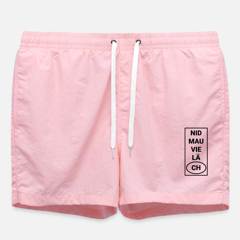 Nid mau vieläch Photoroom - Short de bain - rose