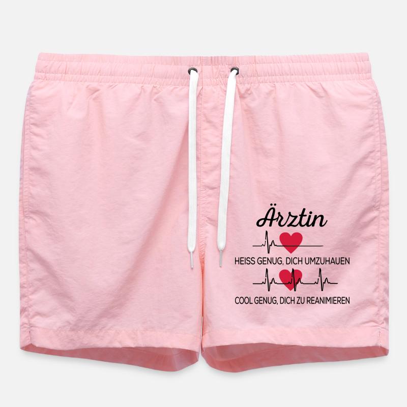Médecin - Short de bain - rose