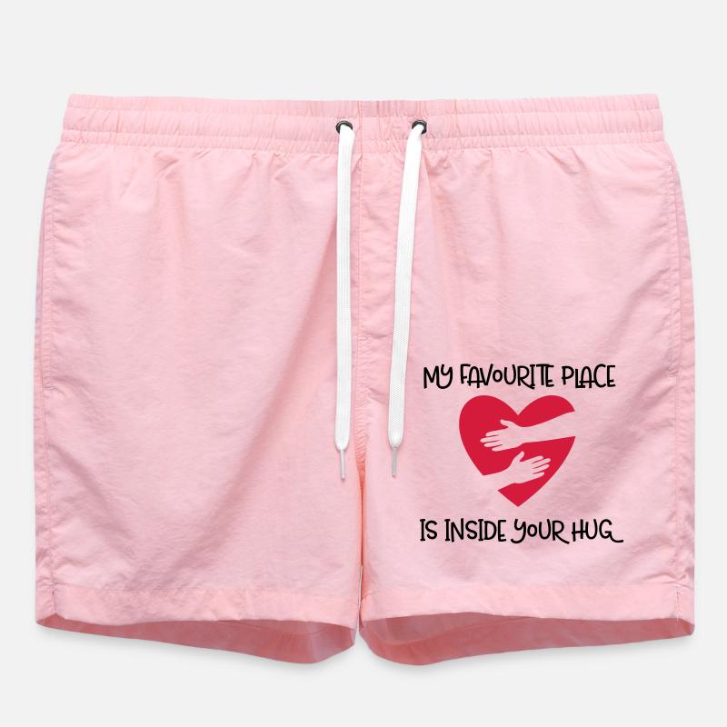 Étreinte - Short de bain - rose