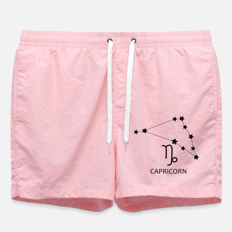 Horoskop Steinbock Sternbild Steinbock - Badeshorts - Pink