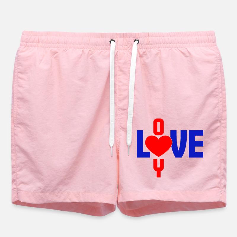 je t'aime - Short de bain - rose