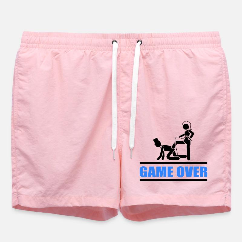 Fin du jeu des mariés - Short de bain - rose