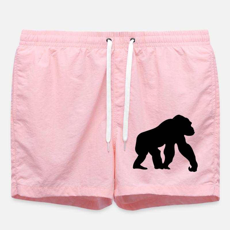 singe - Short de bain - rose