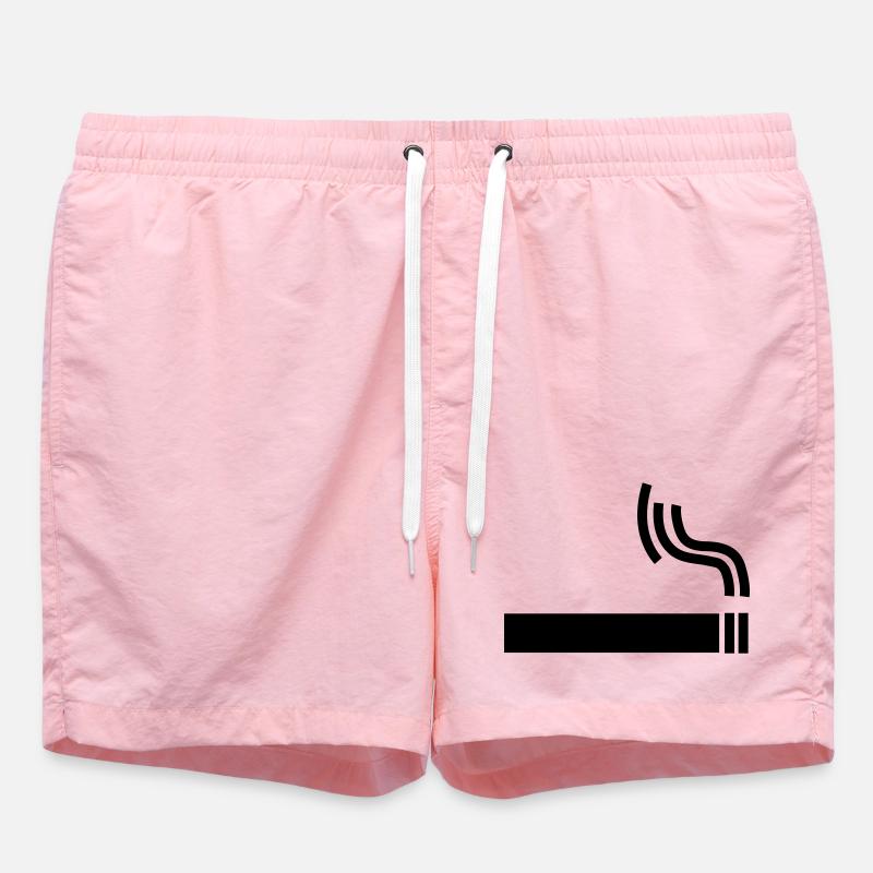 Zigarette Cigarette raucherpause - Badeshorts - Pink