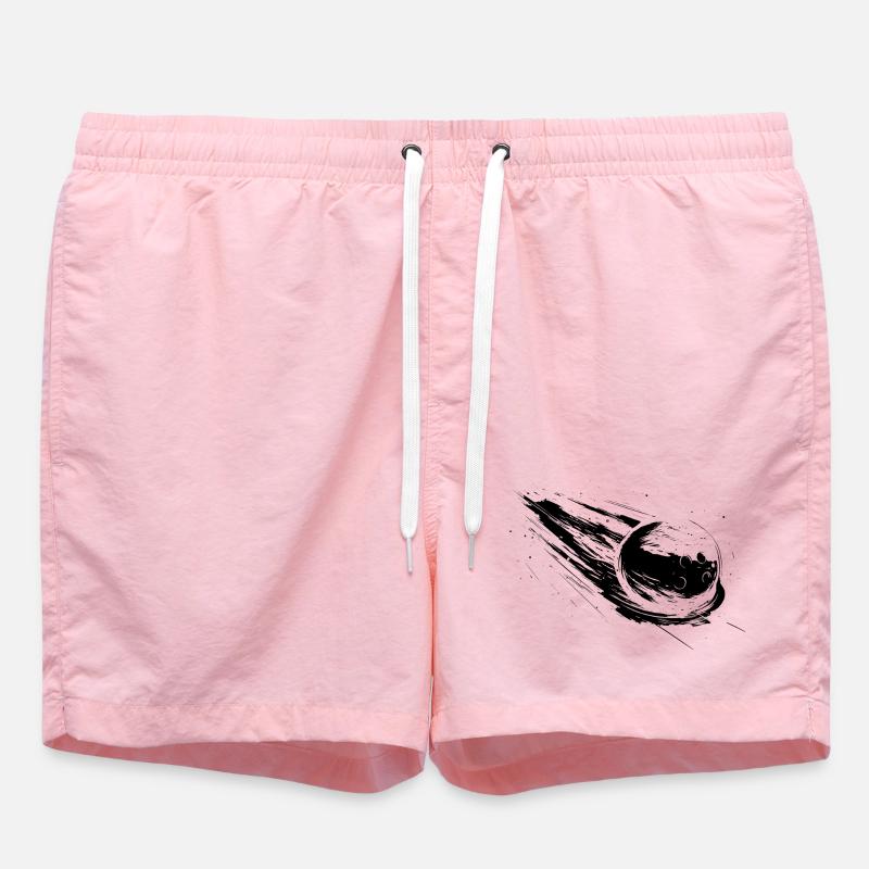 Boule de bowling - Short de bain - rose