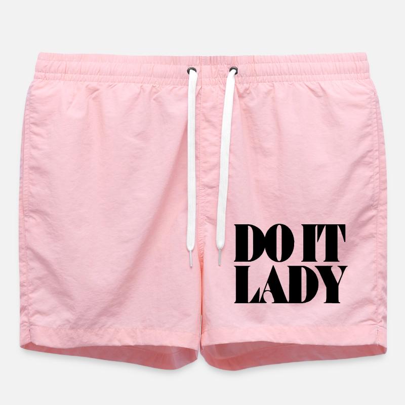 Faites-le Lady - noir - Short de bain - rose