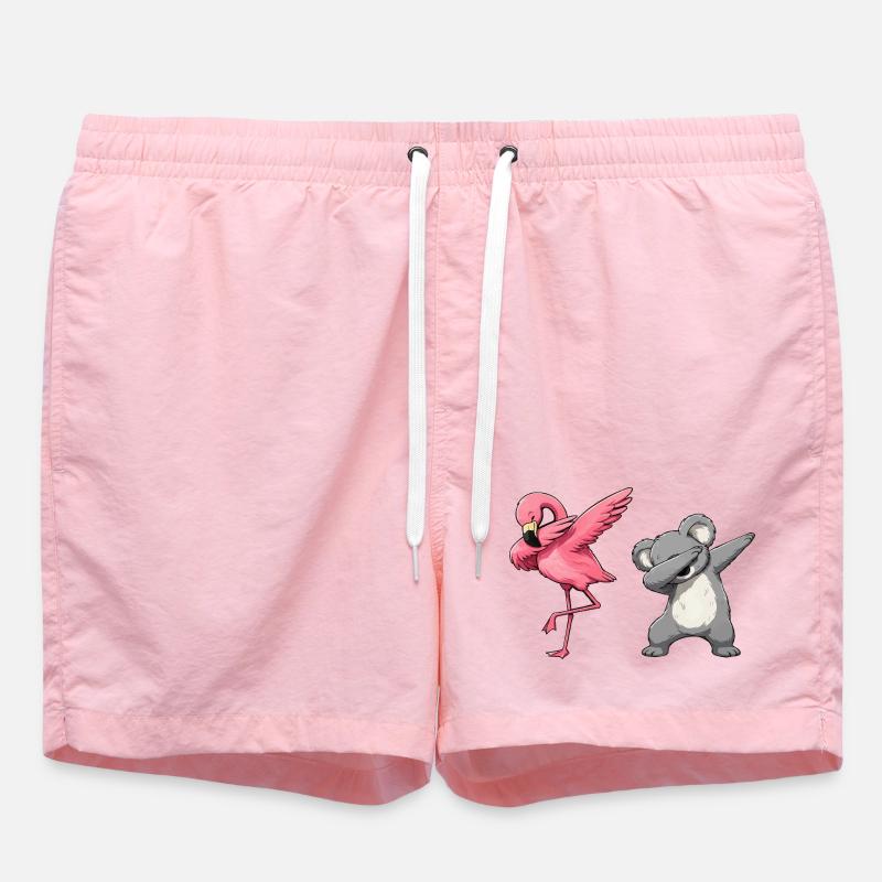 Flamingo Koala Dab Duo - Short de bain - rose