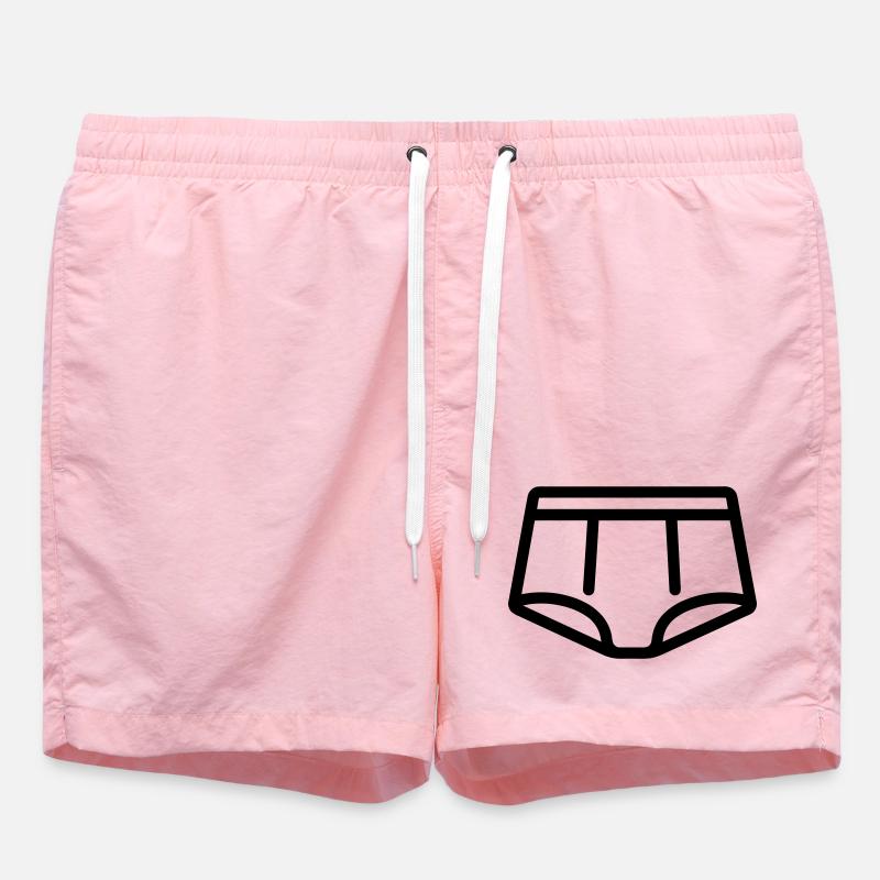 Briefs - Swim Trunks - pink