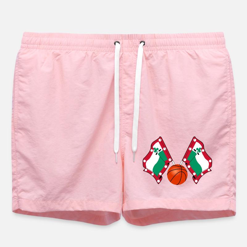 Drapeaux de basket-ball Meppel – Hoops Pride - Short de bain - rose