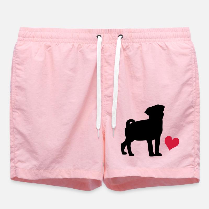 Mops - Short de bain - rose