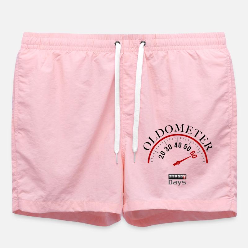 Oldometer 60e anniversaire - Short de bain - rose