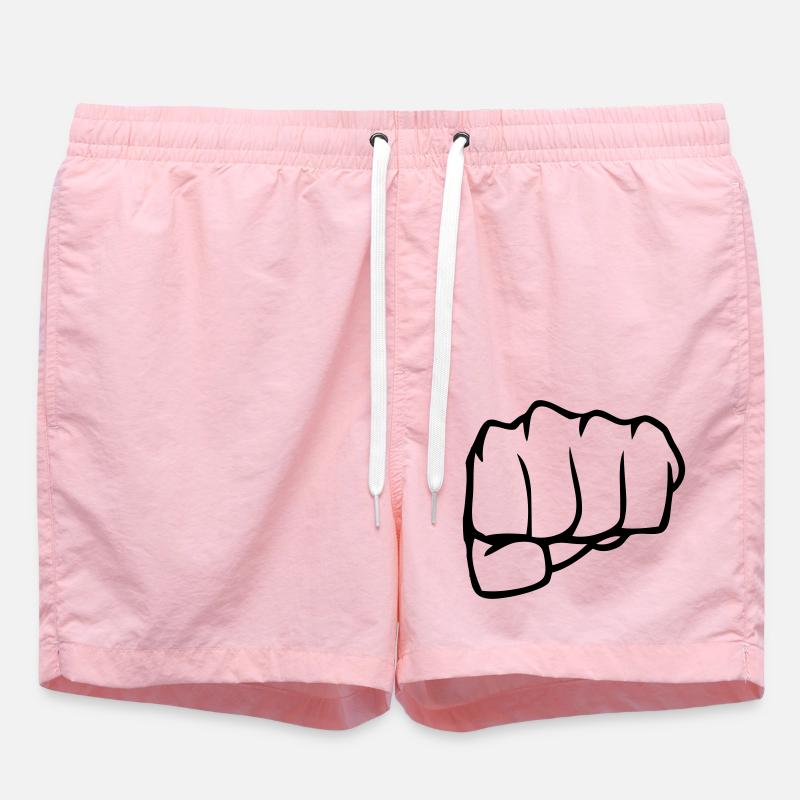 poing - Short de bain - rose