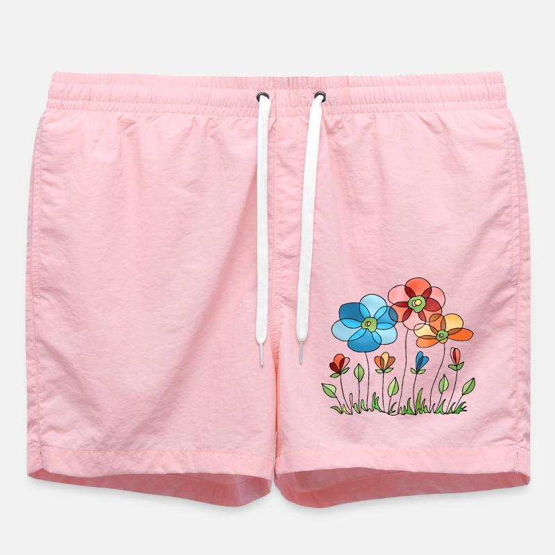 Fleur - Short de bain - rose