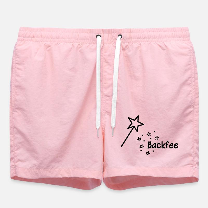 Backfee - Freude am Backen - Badeshorts - Pink