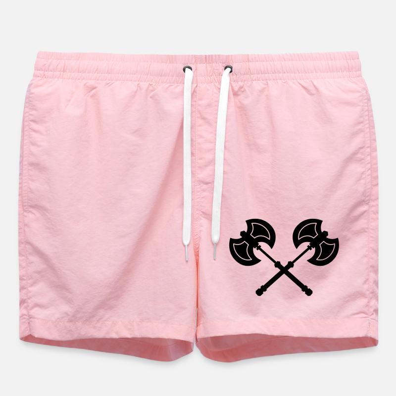 hache - Short de bain - rose
